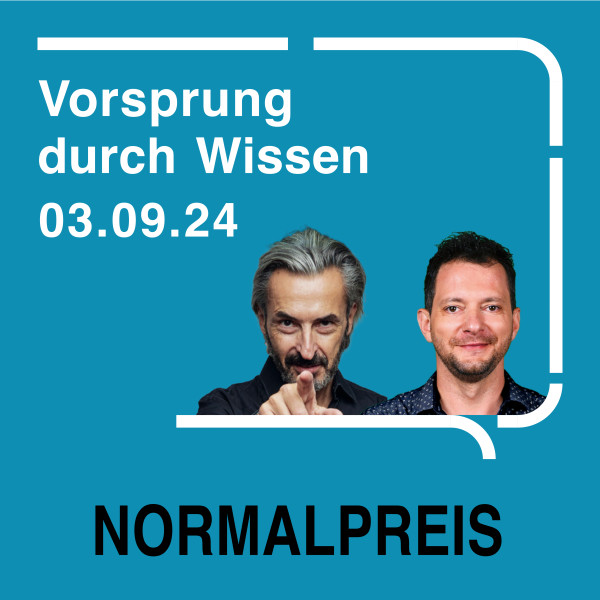 Eintrittskarte_Vorsprung durch Wissen_After-Work-Events in Oranienburg 2024.am 03.09.2024 um 18.00 Uhr&gt;&gt;Normalpreis